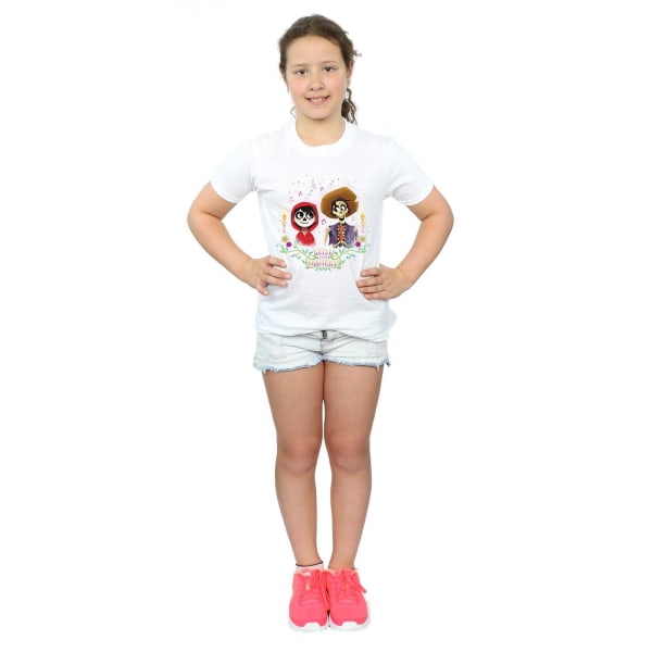 Coco Girls Seize The Moment Bomull T-shirt 9-11 år Vit White 9-11 Years