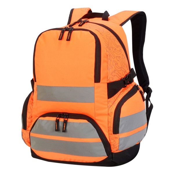 Shugon London Pro Hi-Vis-ryggsäck One Size Hi Vis Orange Hi Vis Orange One Size
