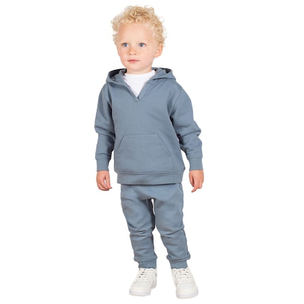 Larkwood Barn Hoodie för Barn 18-24 Månader Stenblå Stone Blue 18-24 Months