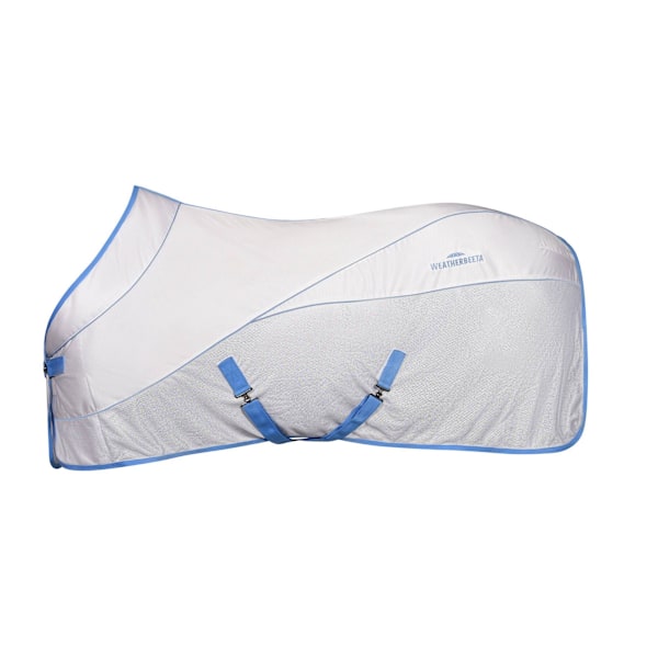 Weatherbeeta Air-Tec Standard-Neck Hästkyltäcke 6´ 5 Vit White/Blue 6´ 5