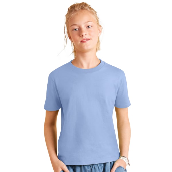 B&C Kids/Childrens Exact 150 kortärmad T-shirt 5-6 Denim Denim 5-6