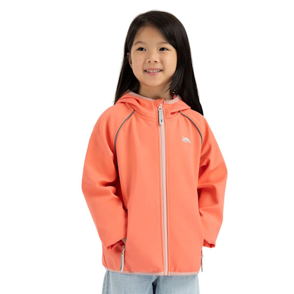 Trespass Belmoon Softshelljacka för Barn/Ungdomar 5-6 År Sof Soft Orange 5-6 Years