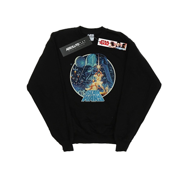 Star Wars Vintage Victory Sweatshirt XXL Svart Black XXL