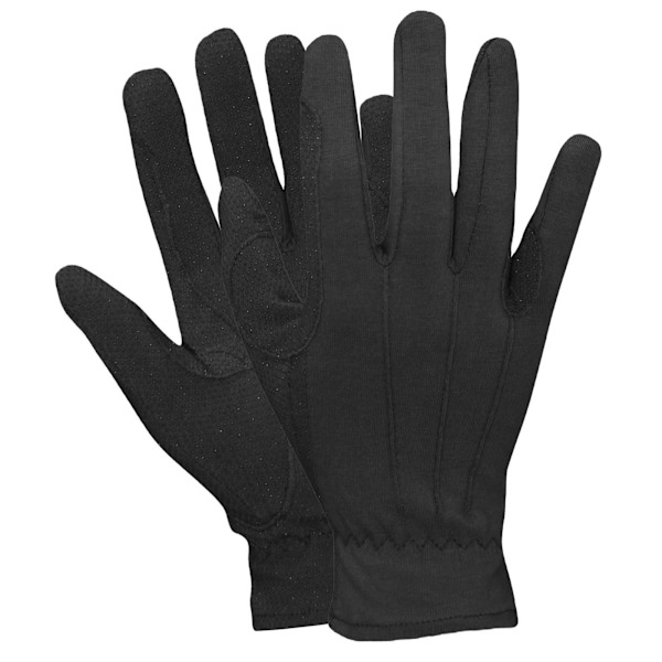 Dublin Unisex Everyday Deluxe Track Riding Gloves Vuxna Medium Black Adults Medium