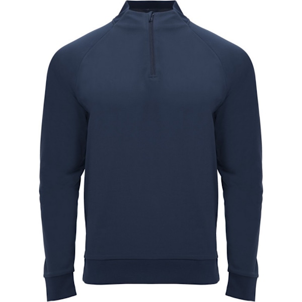 Roly Unisex Epiro Quarter Zip Långärmad Sweatshirt XL Navy Blue XL