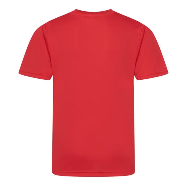 AWDis Cool Barn/Barn T-shirt 7-8 år Eldröd Fire Red 7-8 Years