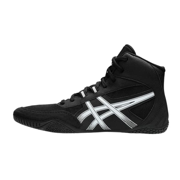 Asics Matcontrol Mid Cut Boxningsskor för herrar 7 UK Svart Black 7 UK