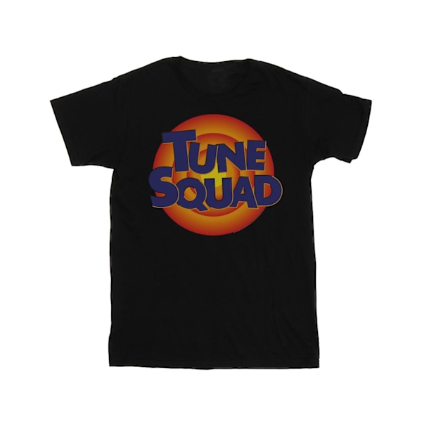 Space Jam: A New Legacy T-shirt med Tune Squad-logotyp för män, 5XL, svart Black 5XL