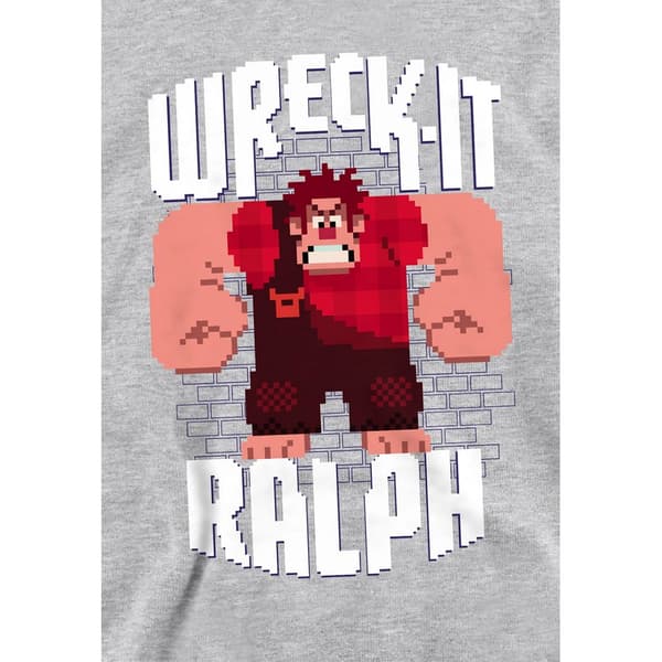 Disney Barn/Barn Ralph Pixel Artwork Hoodie 9-11 År Ath Athletic Heather 9-11 Years