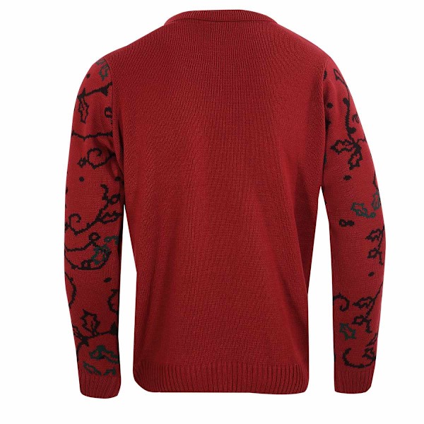 Nightmare Before Christmas Unisex Vuxen Jack Och Sally Stickad Multicoloured M