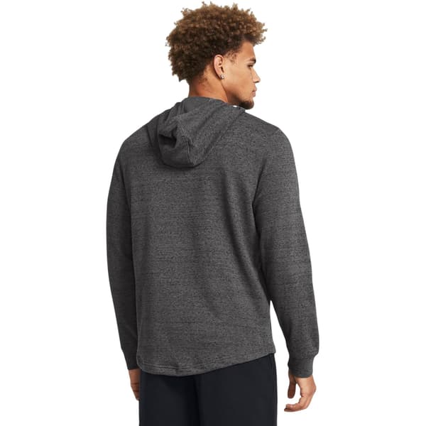 Under Armour Herr Rival Terry Graphic Hoodie M Grå Grey M