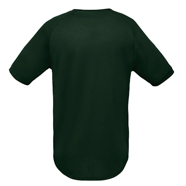 SOLS Herr Sporty Kortärmad Performance T-Shirt 3XL Forest Gr Forest Green 3XL