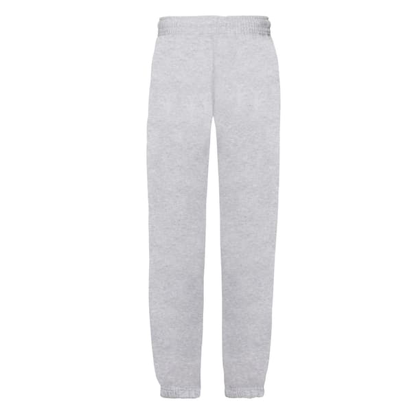 Fruit of the Loom Barn/Barn Klassiska Joggingbyxor med Elastiska Muddar Heather Grey 14-15 Years