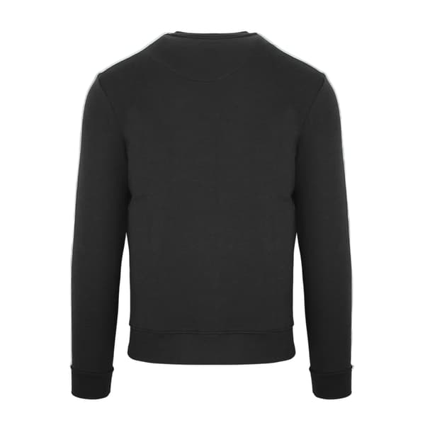 Aquascutum Herr Script Crew Neck Regular Sweatshirt M Svart Black M