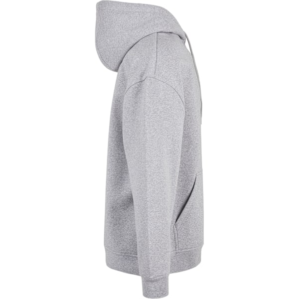 Build Your Brand Herr Basic Oversized Hoodie 4XL Ljusgråmelerad Heather Grey 4XL