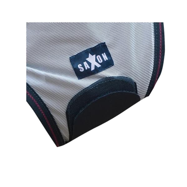 Saxon Mesh Mask Full White/Navy White/Navy Full