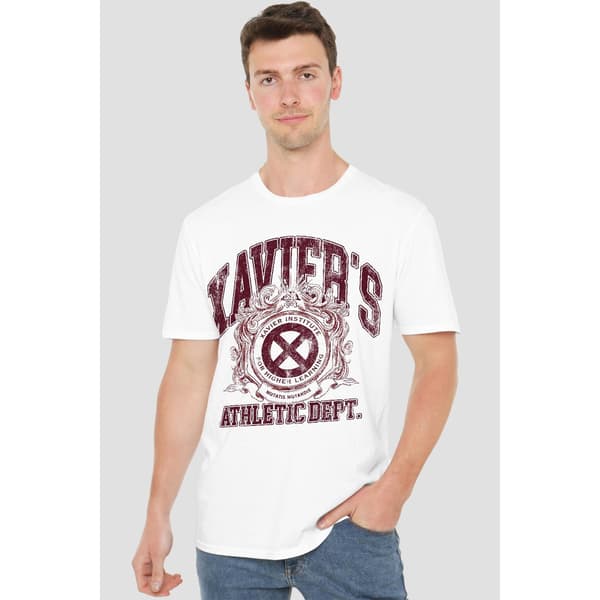 Marvel Herr X-Men Athletic Dept Professor X T-Shirt S Vit White S