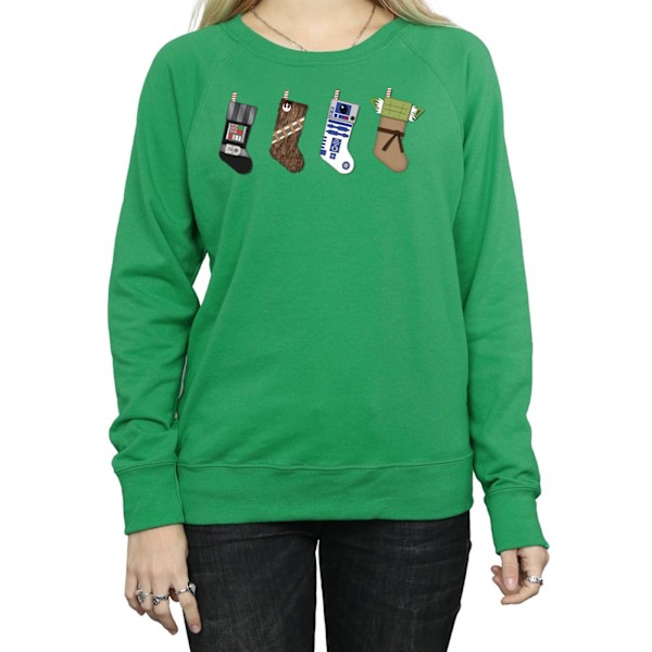 Star Wars Damstrumpor Julstrumpor Sweatshirt XXL Iris Irish Green XXL