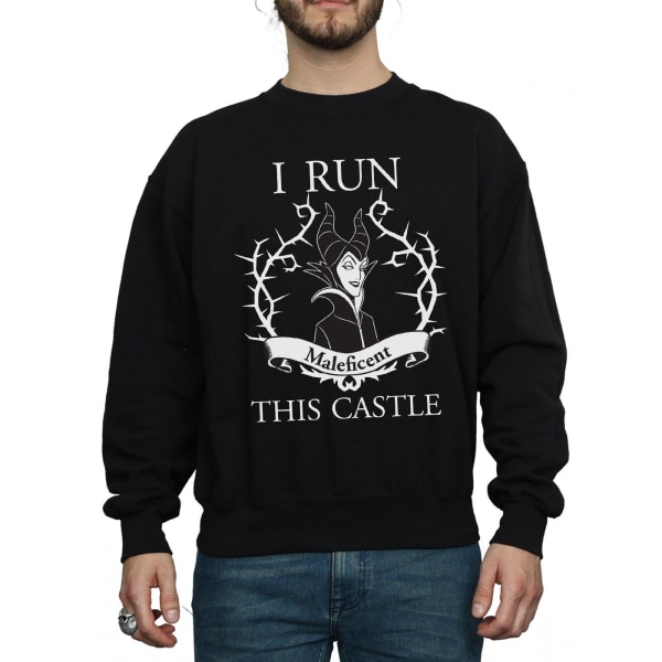 Disney Herr Maleficent I Run This Castle Sweatshirt XL Svart Black XL