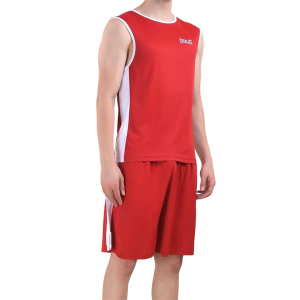 Everlast Boxningsväst för män S Röd/Vit Red/White S