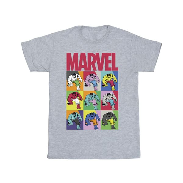 Marvel Herr Hulk Pop Art T-shirt M Marinblå Navy Blue M