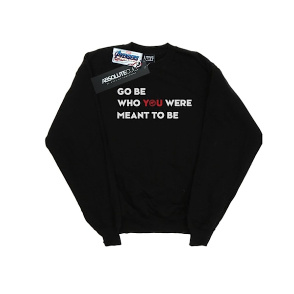 Marvel Boys Avengers Endgame Be Who You Were Meant To Be Sweatshirt Black 5-6 Years