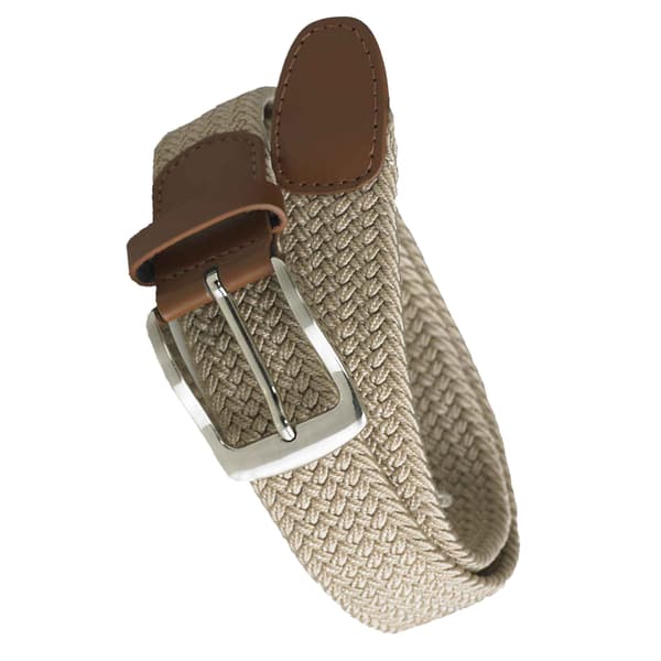 Duke D555 Frank Flätad Stretch Bälte 5XL Sten Stone 5XL