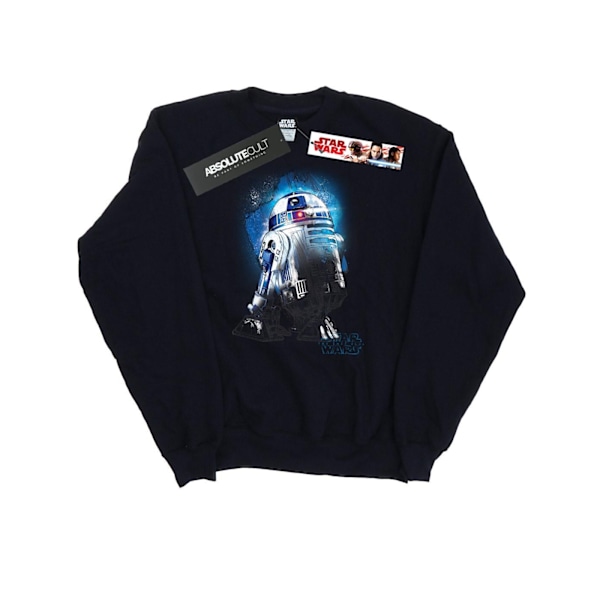 Star Wars Dam/Damer The Last Jedi R2-D2 Borstad Sweatshirt Black L