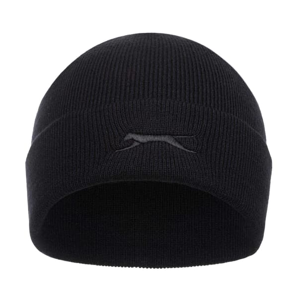 Slazenger Barn/Kids Broderad Logotyp Akryl Vintermössa Black One Size
