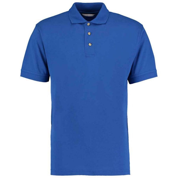 Kustom Kit Herr Workwear Heather Polo Shirt M Royal Blue Royal Blue M