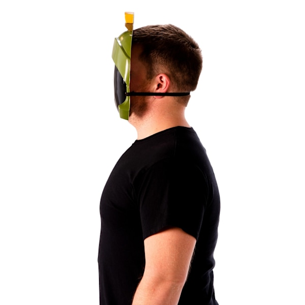 Space Jam Unisex Vuxen Marvin The Martian 1/2 Mask En Storlek Bla Black/Green One Size