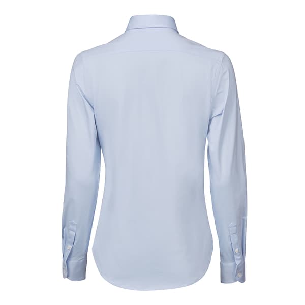 Tee Jays Dam Stretchskjorta L Ljusblå Light Blue L