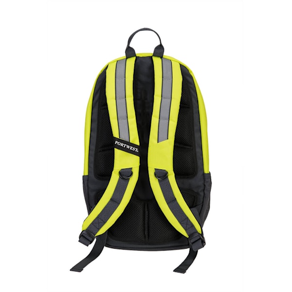 Portwest Hi-Vis Ryggsäck En Storlek Gul Yellow One Size