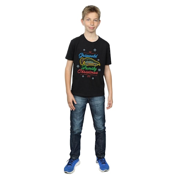 National Lampoon's Julfest Pojkar Griswold Familj Jul Black 12-13 Years