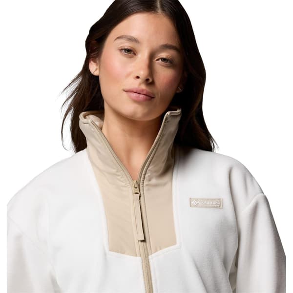 Columbia Dam/Dam Sequoia Fleece Half Zip Pullover 10 UK S Sea Salt 10 UK