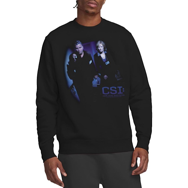 CSI Unisex Vuxen At the Scene Sweatshirt XL Svart Black XL