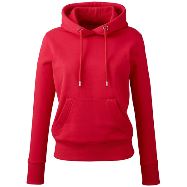 Anthem Dam/Dam Organic Hoodie L Röd Red L