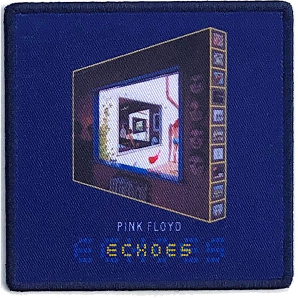 Pink Floyd Echoes: The Best Of Strykjärn på lapp En storlek Blå/Svart Blue/Black One Size