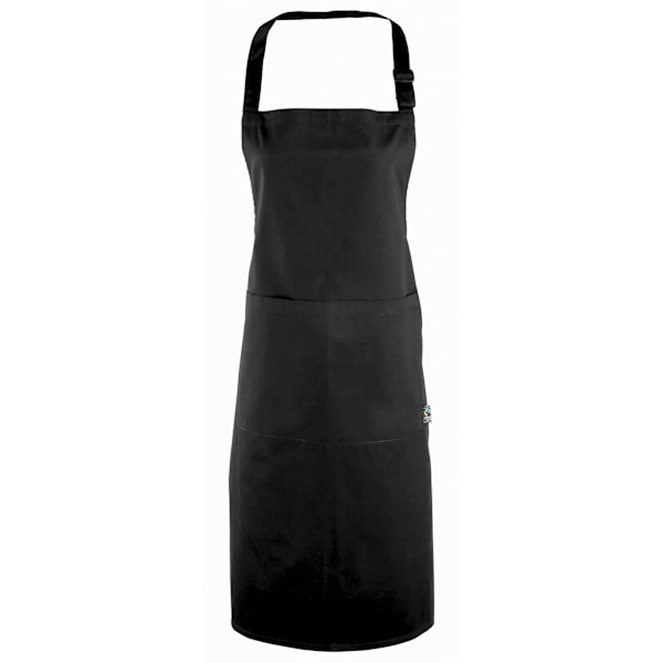 Premier 100% Certifierad Fairtrade Förkläde / Arbetskläder En Storlek Svart Black One Size