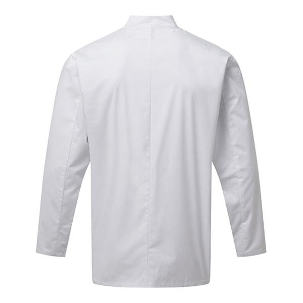 Premier Unisex Cuisine Långärmad Kockjacka (2-pack) 2XL White 2XL