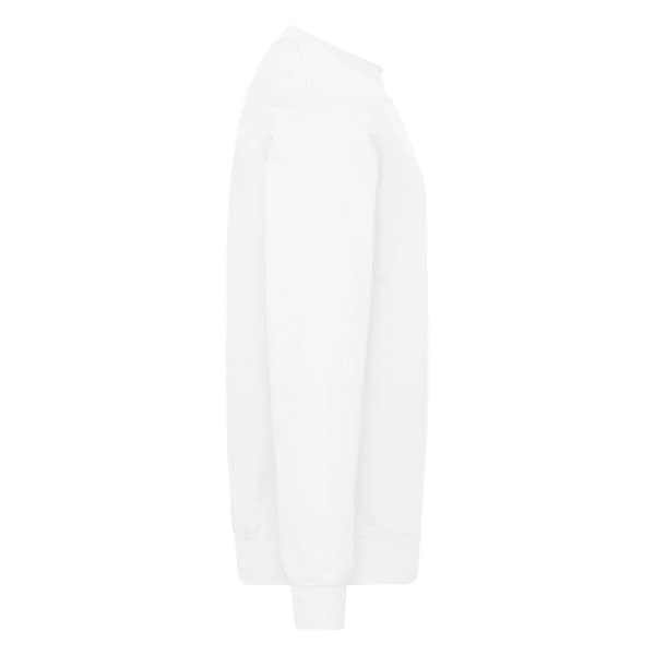 Fruit Of The Loom Herr Klassisk 80/20 Set-in Sweatshirt M Vit White M