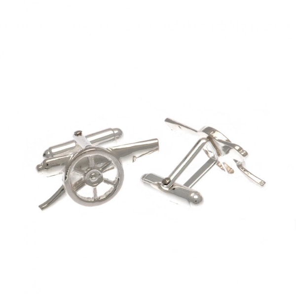 Arsenal FC Cannon Sterling Silver Manschettknappar One Size Silver Silver One Size