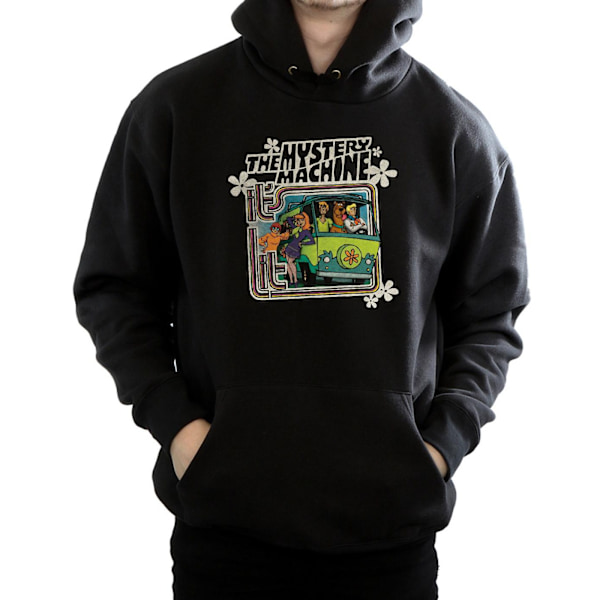 Scooby Doo Herr Mystery Machine Hoodie M Svart Black M
