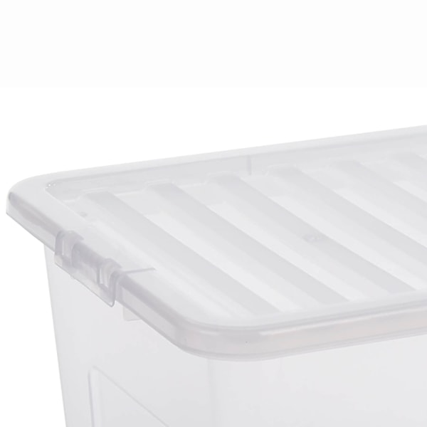 Wham Förvaringslåda 110L Genomskinlig Clear 110L
