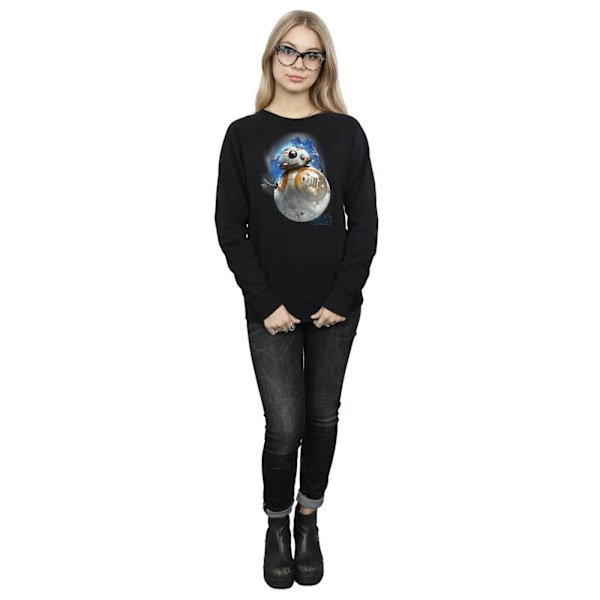 Star Wars Dam/Damer The Last Jedi BB-8 Borstad Sweatshirt X Black XL