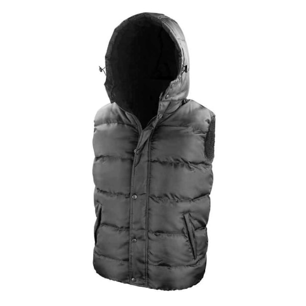 Result Core Unisex Vuxen Nova Vadderad Väst S Svart Black S