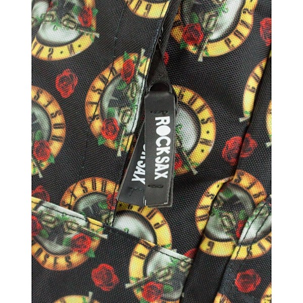 Rock Sax Guns N Roses All-Over Print Ryggsäck One Size Svart Black One Size