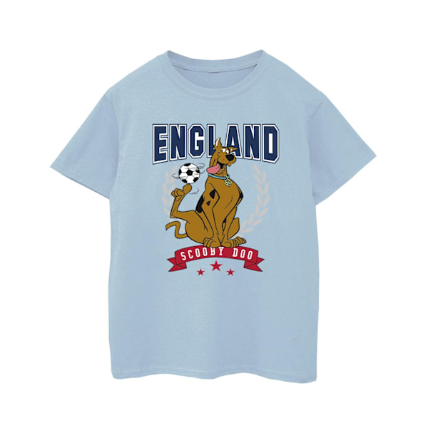 Scooby Doo Boys England Fotboll T-shirt 9-11 År Baby Blue Baby Blue 9-11 Years