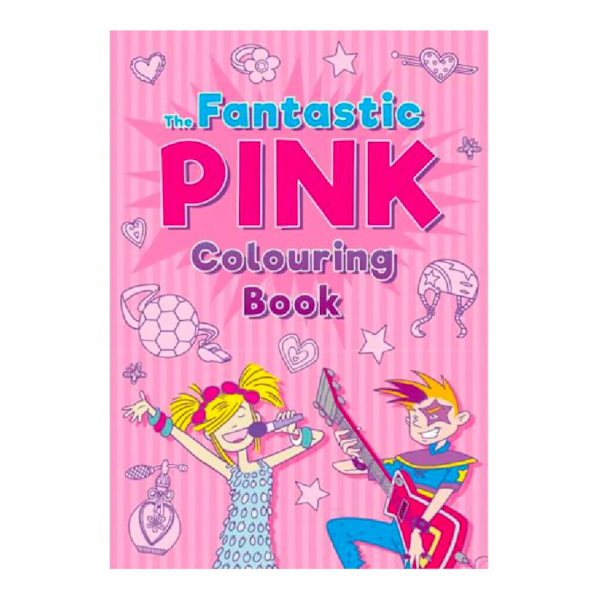 Alligator Den Fantastiska Färgboken En Storlek Rosa Pink One Size