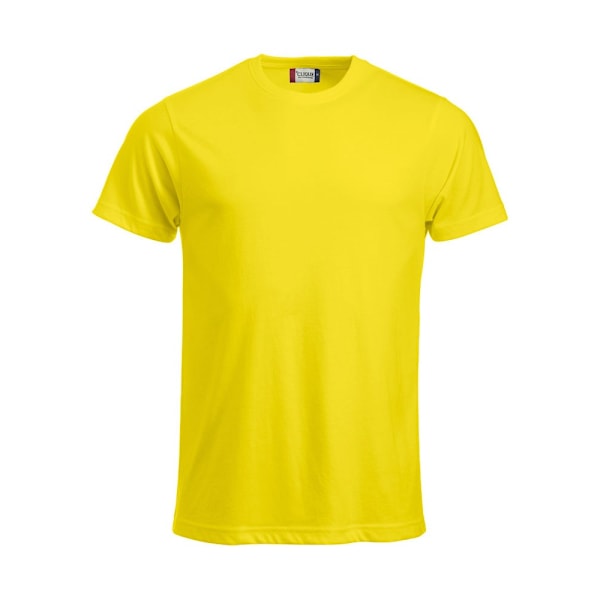 Clique Herr Nya Klassiska T-Shirt S Citron Lemon S